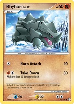 Rhyhorn 95/130 - Diamond and Pearl