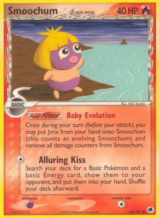 Smoochum (Delta Species) 64/101 - Dragon Frontiers