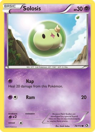 Solosis (74) 74/113 - Legendary Treasures Reverse Holofoil