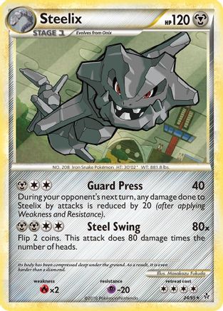 Steelix/95 - Unleashed Reverse Holofoil