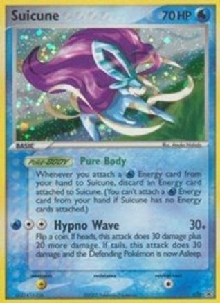 Suicune - 030 (EX Collector's Carry Tin) 30/40 - Nintendo Promos Holofoil