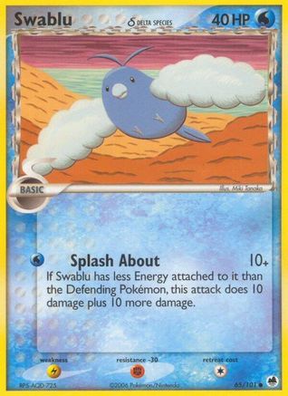 Swablu (Delta Species) 65/101 - Dragon Frontiers