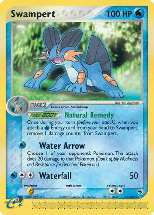 Swampert - 23/109 23/109 - Ruby and Sapphire