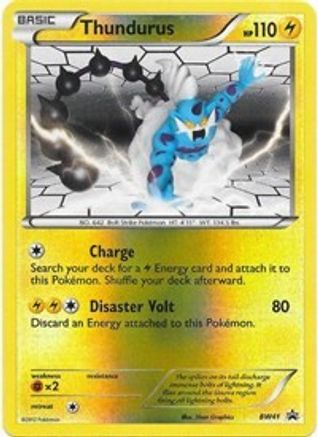 Thundurus - BW41 BW41/101 - Black and White Promos Reverse Holofoil