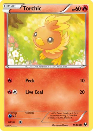 Torchic (15) 15/108 - Dark Explorers
