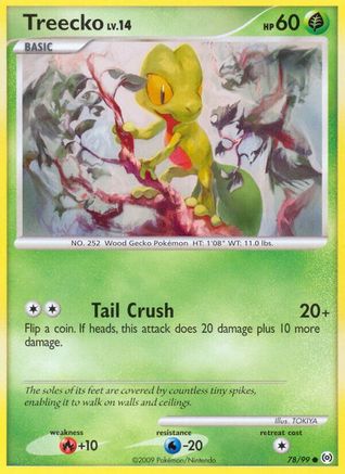 Treecko (78) 78/99 - Arceus