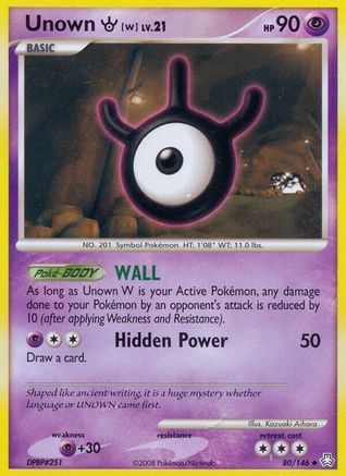 Unown (W) 80/146 - Legends Awakened