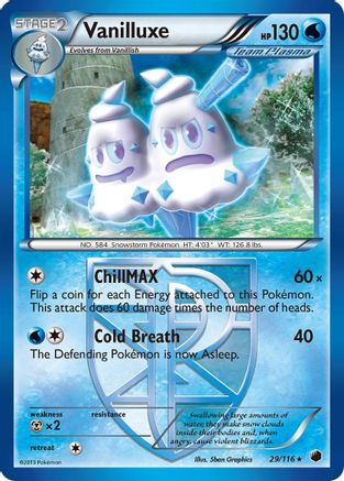 Vanilluxe (Team Plasma) 29/116 - Plasma Freeze