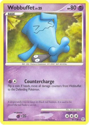 Wobbuffet 41/130 - Diamond and Pearl Reverse Holofoil