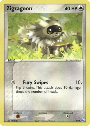 Zigzagoon 7/10 - EX Trainer Kit 1 Latias & Latios