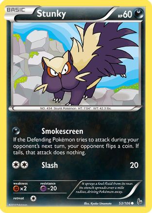 Stunky (53) 53/106 - XY Flashfire