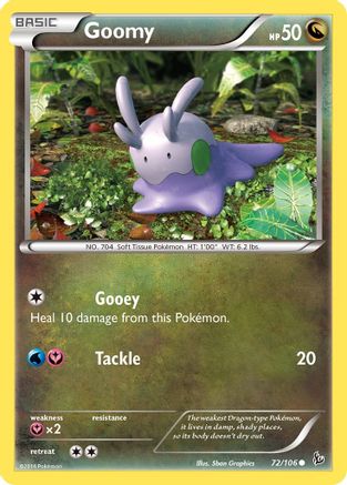 Goomy 72/106 - XY Flashfire