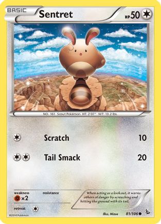 Sentret 81/106 - XY Flashfire