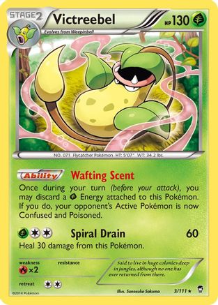 Victreebel 3/111 - XY Furious Fists Reverse Holofoil