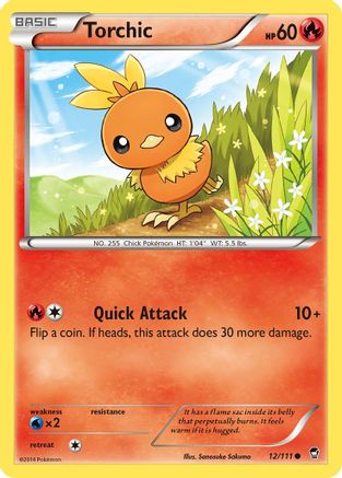 Torchic 12/111 - XY Furious Fists