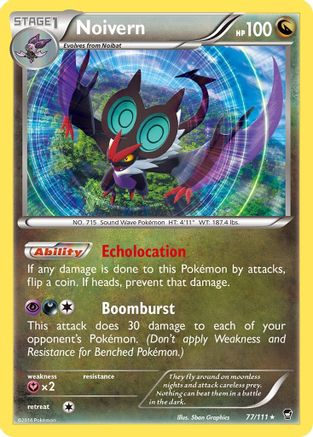 Noivern 77/111 - XY Furious Fists Holofoil
