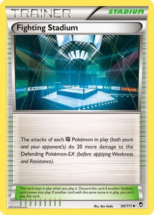 Fighting Stadium 90/111 - XY Furious Fists