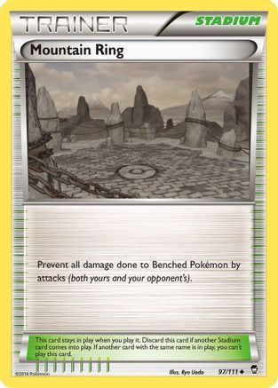 Mountain Ring 97/111 - XY Furious Fists