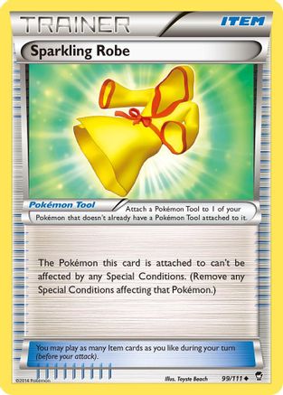 Sparkling Robe 99/111 - XY Furious Fists Reverse Holofoil