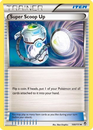 Super Scoop Up 100/111 - XY Furious Fists