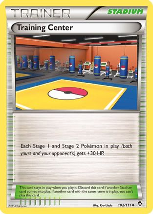 Training Center 102/111 - XY Furious Fists
