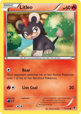 Litleo 11/119 - XY Phantom Forces