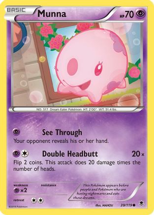 Munna 39/119 - XY Phantom Forces