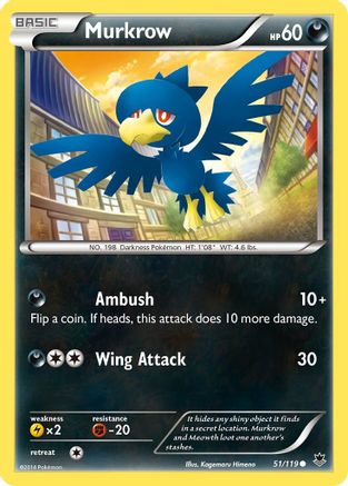 Murkrow 51/119 - XY Phantom Forces