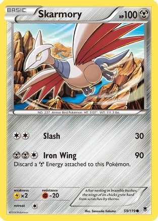 Skarmory 59/119 - XY Phantom Forces