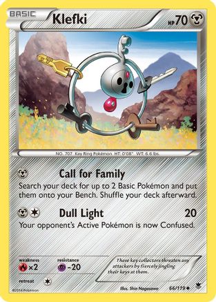 Klefki 66/119 - XY Phantom Forces