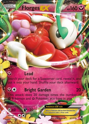 Florges EX 67/119 - XY Phantom Forces Holofoil