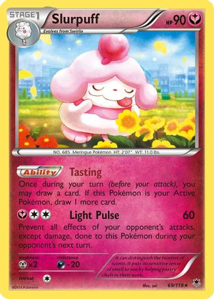 Slurpuff 69/119 - XY Phantom Forces Holofoil