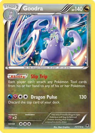 Goodra 77/119 - XY Phantom Forces Holofoil