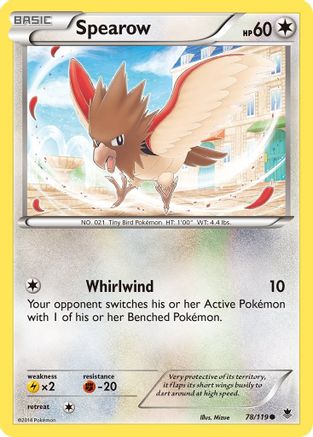 Spearow 78/119 - XY Phantom Forces