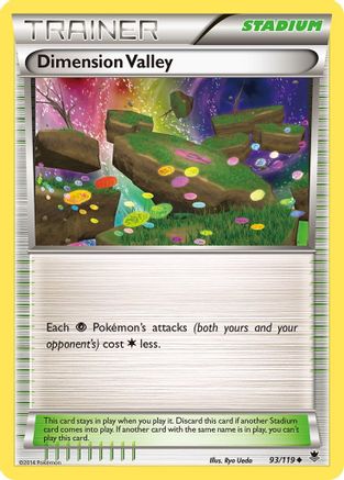 Dimension Valley 93/119 - XY Phantom Forces Reverse Holofoil