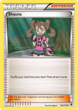 Shauna 104/119 - XY Phantom Forces