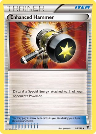 Enhanced Hammer 94/119 - XY Phantom Forces Reverse Holofoil