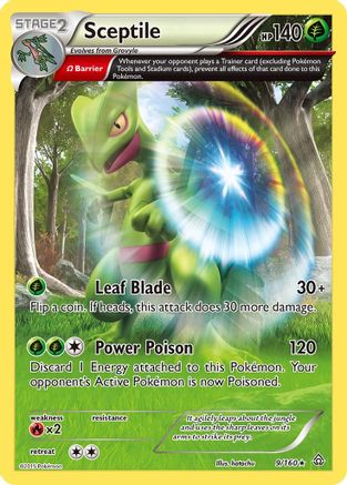 Sceptile (Omega) 9/160 - XY Primal Clash Holofoil