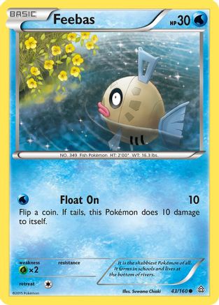 Feebas 43/160 - XY Primal Clash