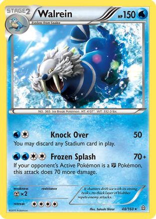 Walrein 48/160 - XY Primal Clash