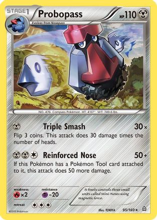 Probopass 95/160 - XY Primal Clash Reverse Holofoil
