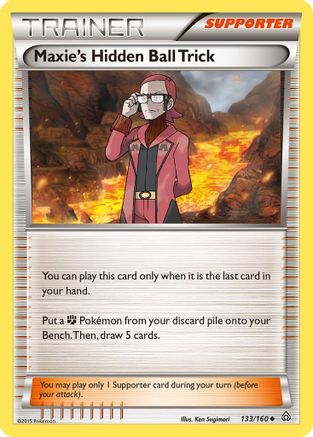 Maxie's Hidden Ball Trick 133/160 - XY Primal Clash