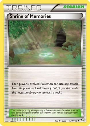 Shrine of Memories 139/160 - XY Primal Clash Reverse Holofoil