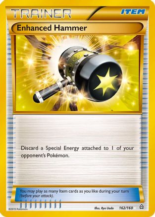 Enhanced Hammer (162 Secret Rare) 162/160 - XY Primal Clash Holofoil