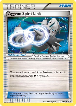 Aggron Spirit Link 123/160 - XY Primal Clash