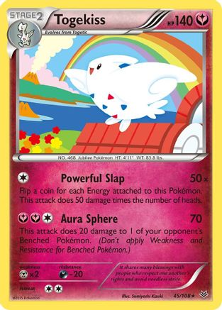 Togekiss (45) 45/108 - XY Roaring Skies