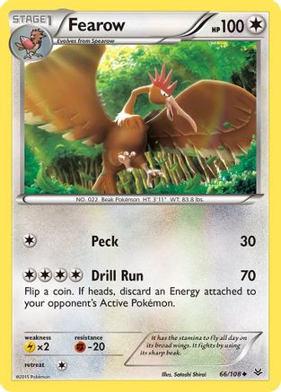 Fearow 66/108 - XY Roaring Skies