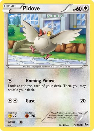 Pidove 78/108 - XY Roaring Skies