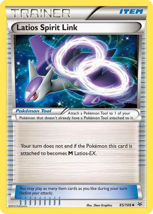 Latios Spirit Link 85/108 - XY Roaring Skies