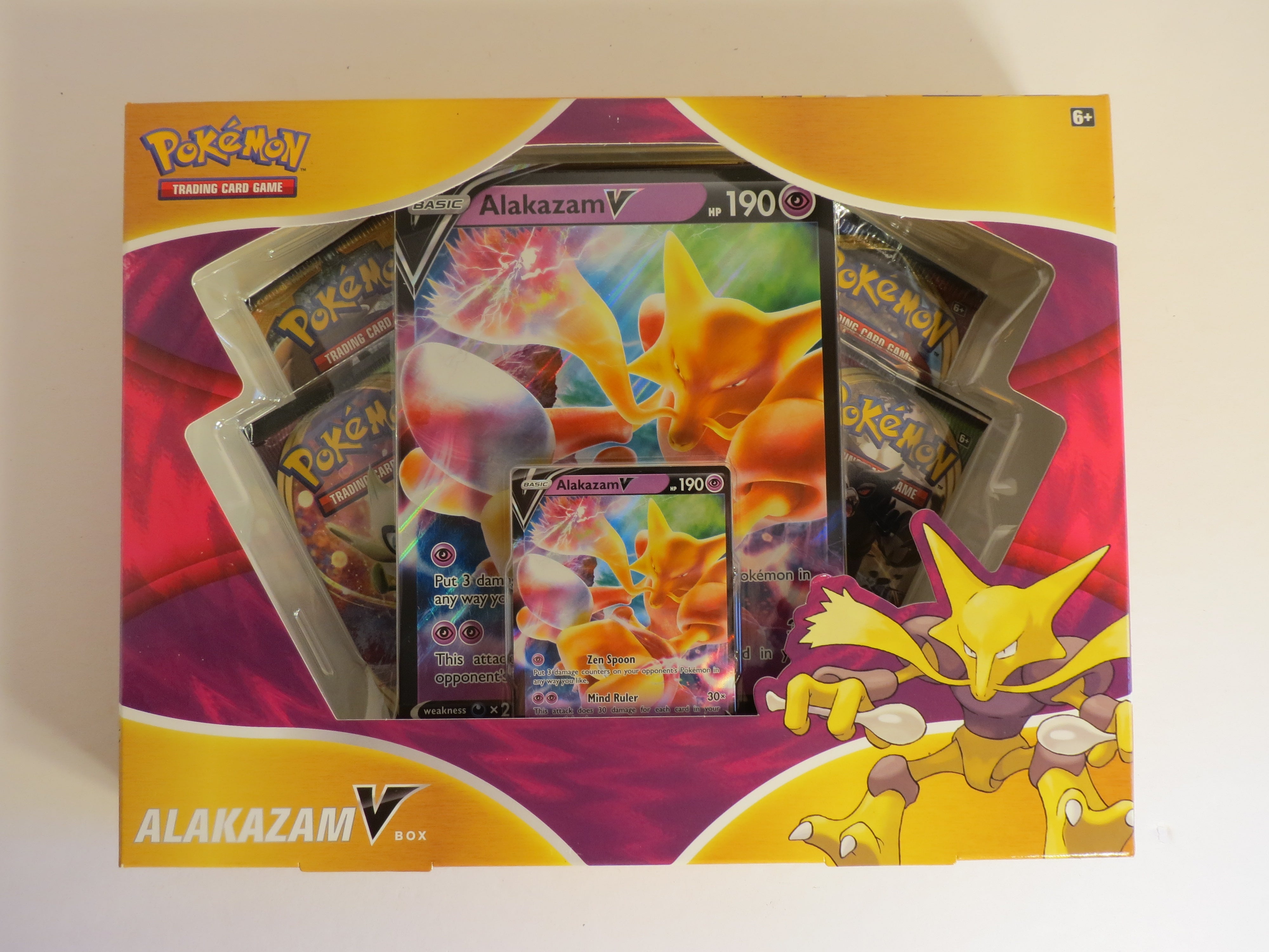 alakazam pokemon card v Alakazam V Box Collection Box Vivid Voltage Pokemon Sealed – Corey's Cards  and Games